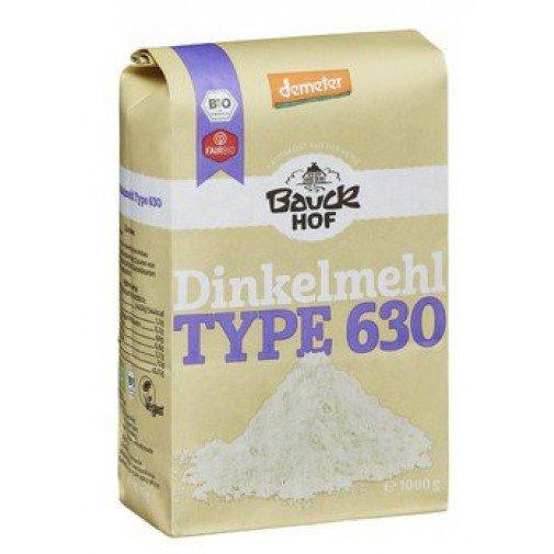 BauckHof biodinaminiai SPELTA miltai T630