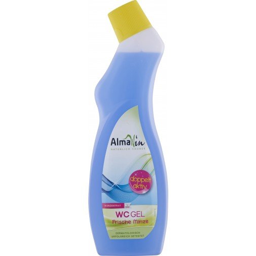 Ekologiškas WC gelis dvigubo veikimo "AlmaWin" (mėtų kvapo, koncentruotas) 750 ml       