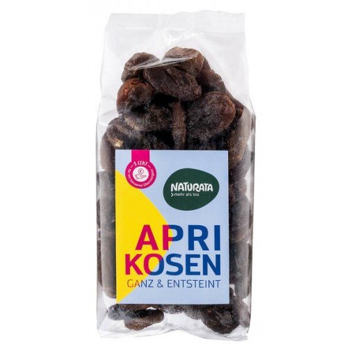 Naturata ekologiški džiovinti abrikosai saldūs, 500g Naturata ekologiški džiovinti abrikosai saldūs, 500g