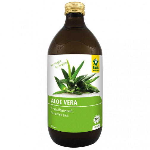 Raab Vitalfood ekologiškos alavijų (Aloe vera) sultys, 500ml