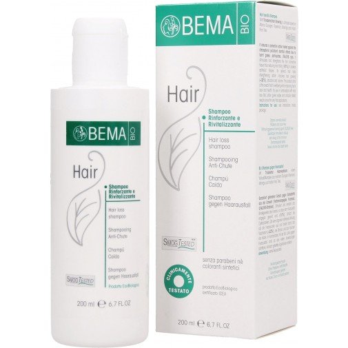 Šampūnas BEMA Hair-loss NUO PLAUKŲ SLINKIMO, ekologiškas 200ml