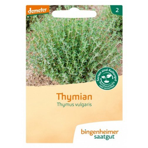Bingenheimer biodinaminiai čiobreliai "Thymus vulgaris", sėklos