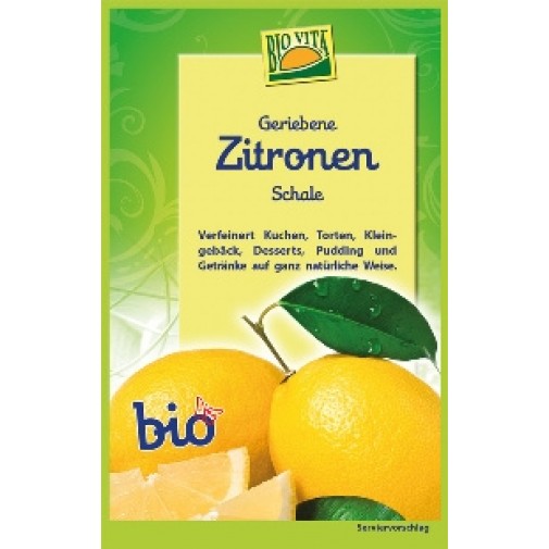 Biovita ekologiškos citrinų žievelės 11g
