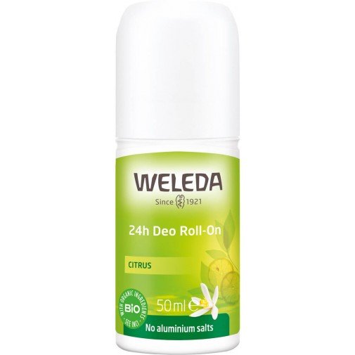 Weleda ekologiškas rutulinis dezodorantas su citrina 50ml