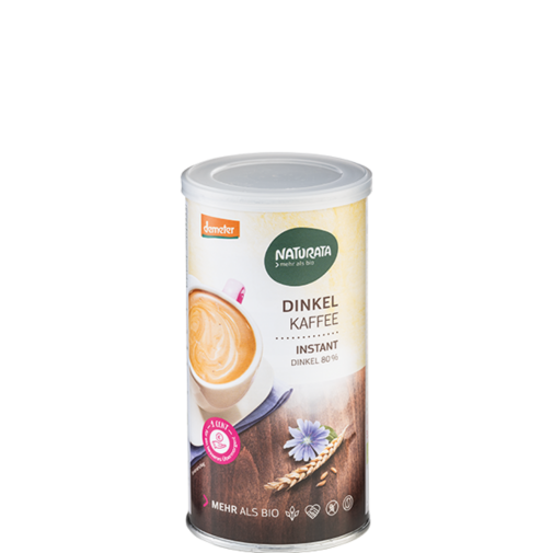 Naturata biodinaminė Spelta grūdų kava, tirpi, be glitimo ir kofeino 75g Naturata biodinaminė Spelta grūdų kava, tirpi, be glitimo ir kofeino 75g