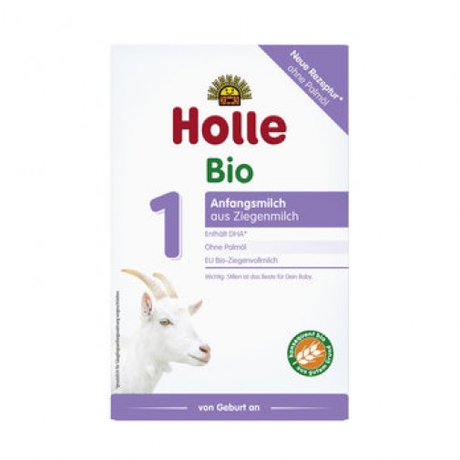  Holle ekologiškas pradinio maitinimo ožkų pieno pagrindu mišinys 1, kūdikiams nuo gimimo 400 g