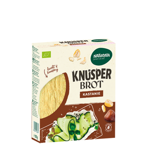 Naturata ekologiški kaštonų duoniukai / trapučiai 100g