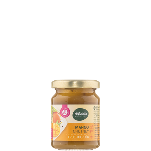 Naturata ekologiškas Mango čatnis (chutney), 140g