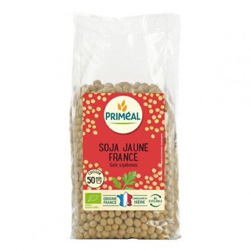 Primeal ekologiškos sojų geltonosios pupelės, 500g