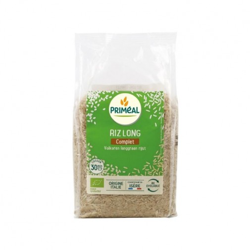Primeal ekologiški rudieji ilgagrūdžiai ryžiai, 1kg