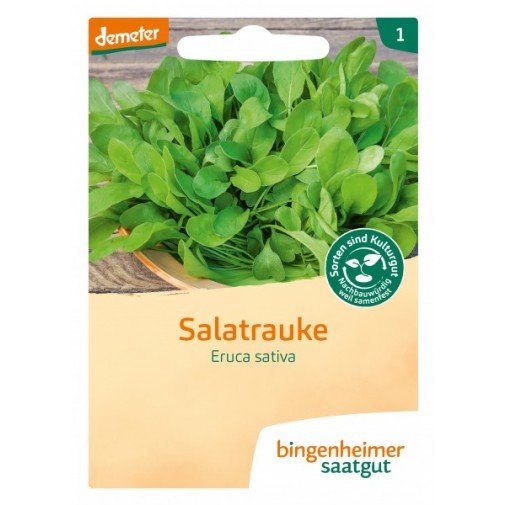 Bingenheimer biodinaminės sėjamosios gražgarstės Rukola "Eruca sativa" sėklos