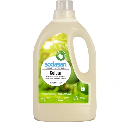 Sodosan spalvotų skalbinių skalbiklis su citrina, 1,5L