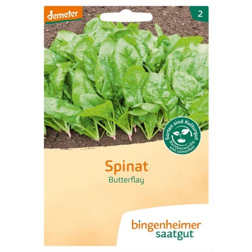 Bingenheimer biodinaminių daržinių špinatų Butterflay sėklos