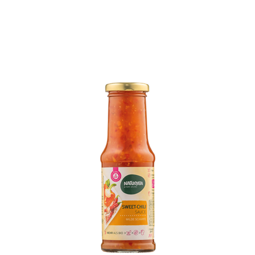 Naturata ekologiškas šaldžiarūgštis čili padažas, 210ml