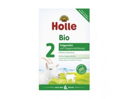  Holle ekologiškas tolesnio maitinimo ožkų pieno pagrindu mišinys 2, kūdikiams nuo 6 mėn, 400 g 