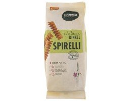 Naturata biodinaminiai visų grūdo dalių SPELTA makaronai "Sraigteliai" 500g