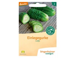 Bingenheimer biodinaminių trumpavaisių agurkų sėklos "Liefje"