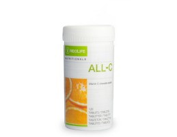 „All C“, vitamino C maisto papildas, kramtomosios tabletės