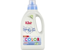 Ekologiškas skalbiklis spalvotiems audiniams „Klar EcoSensitive" (bekvapis, natūralus) 750 ml