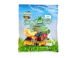 Okovital-Bar ekologiški vaisiniai guminukai "Meškiukai", be želatinos ir glitimo 