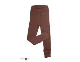 BabyIdea ek. vilnos kelnės rudos be pėdų ( 98-104/110 cm )