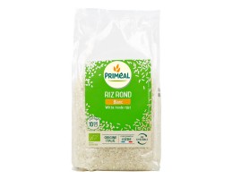 Primeal ekologiški apvalūs balti ryžiai  iš Italijos 1kg