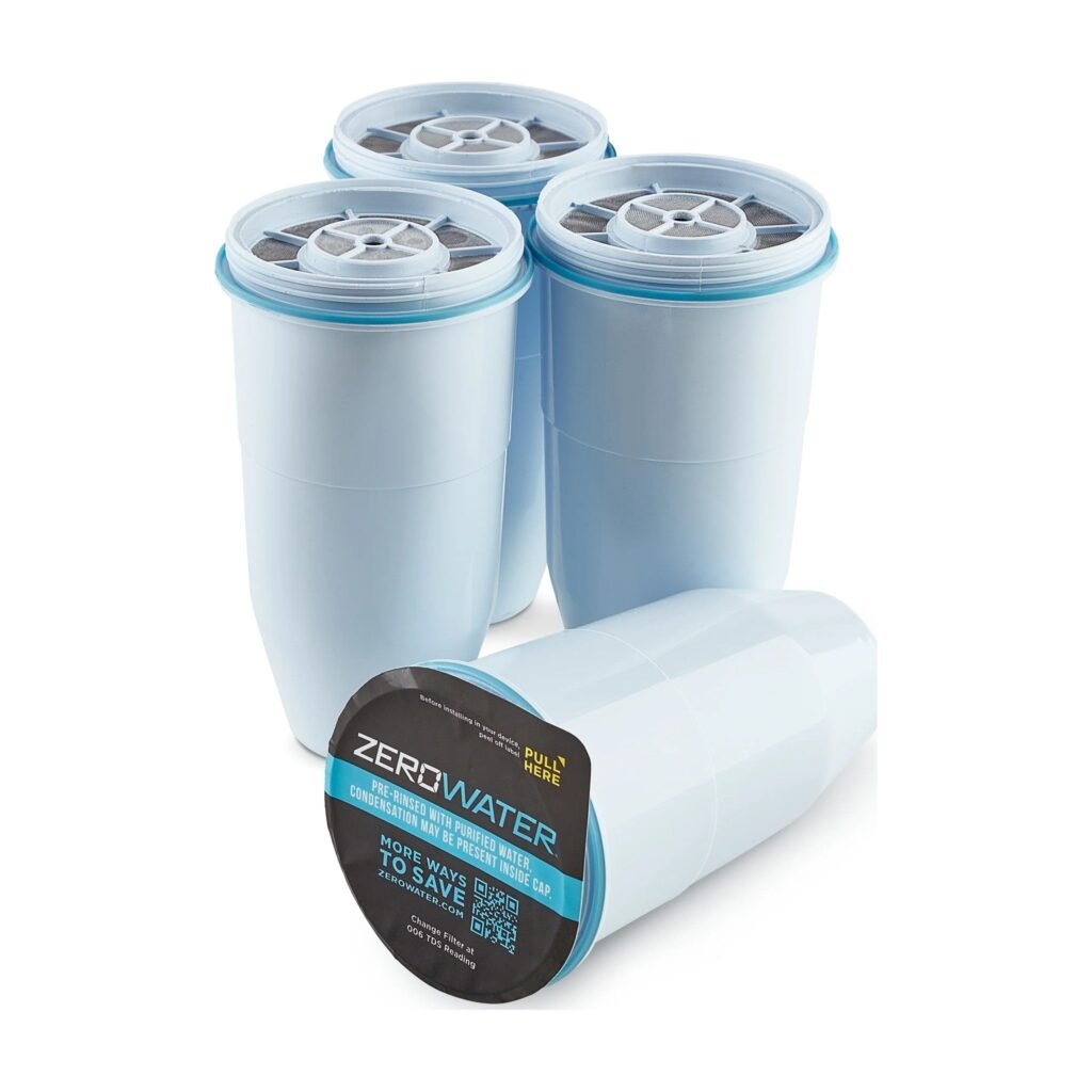 4 keičiamų filtrų pakuotė