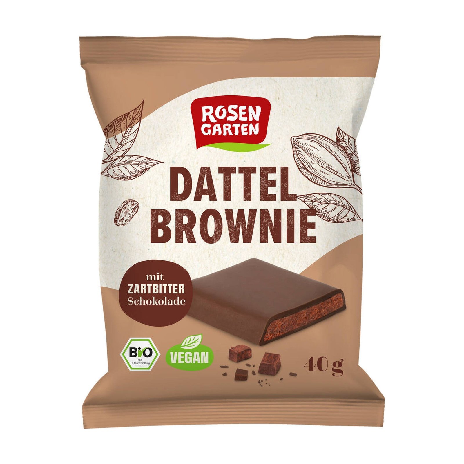 Datulių brownie batonėlis su juodų šokoladu