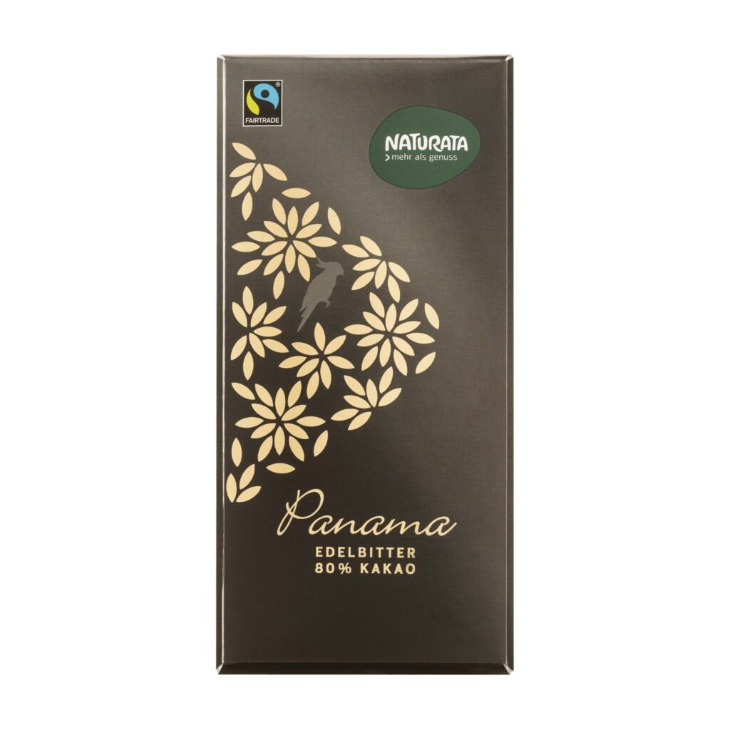 Juodasis šokoladas 80% „Panama“