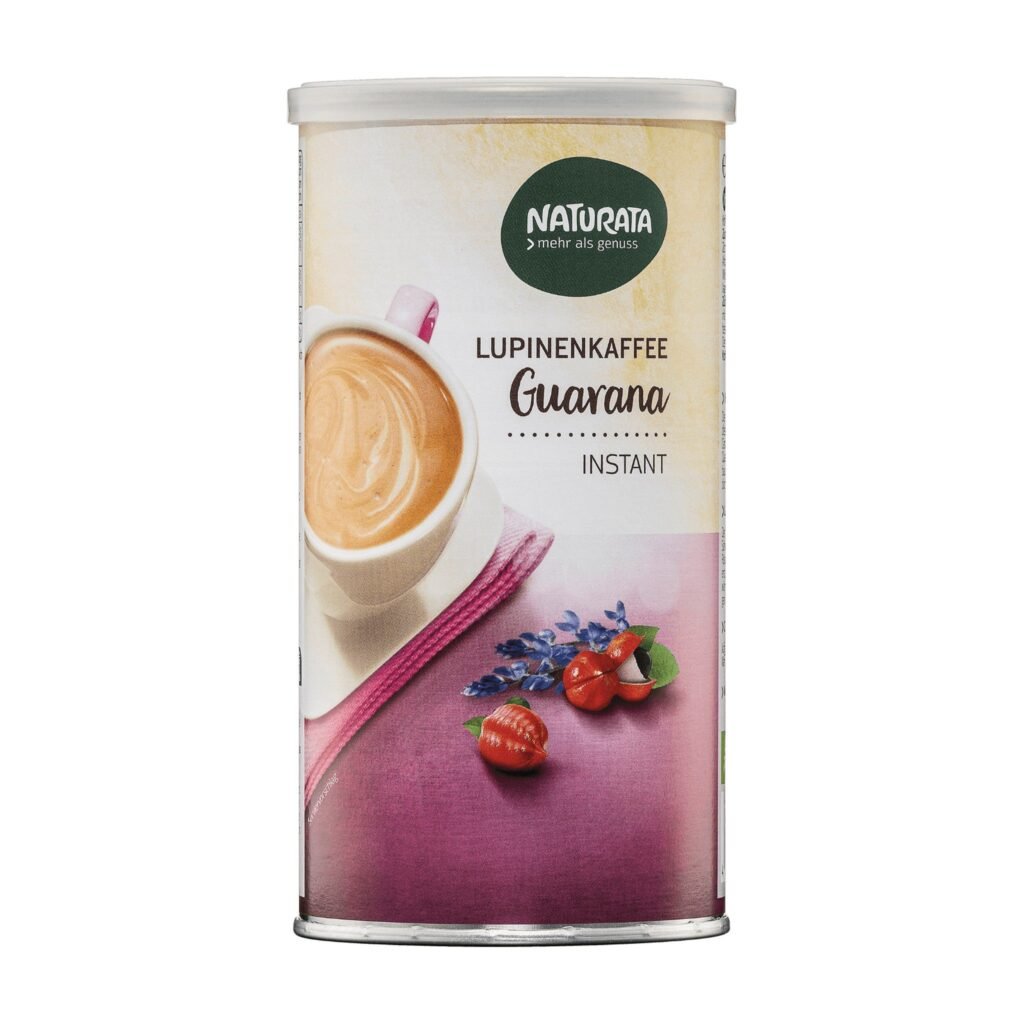 Tirpi lubinų kava su Guarana