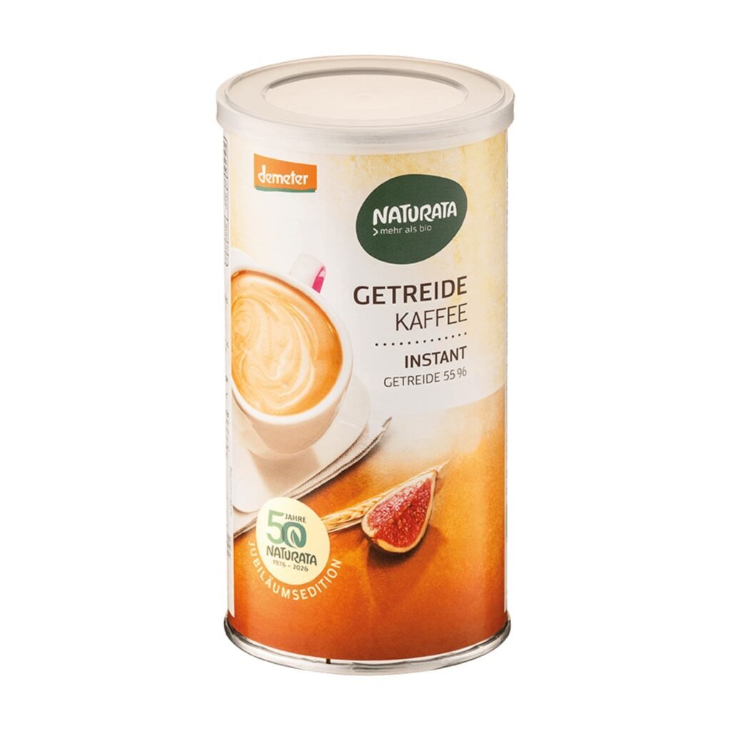 Grūdų kava (tirpi) be kofeino, dėžutėje