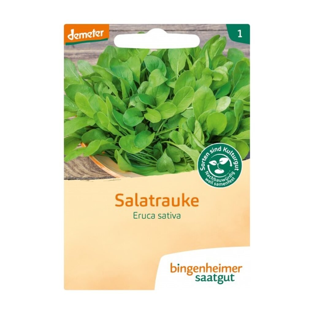 Sėjamosios gražgarstės Rukola „Eruca sativa“ sėklos