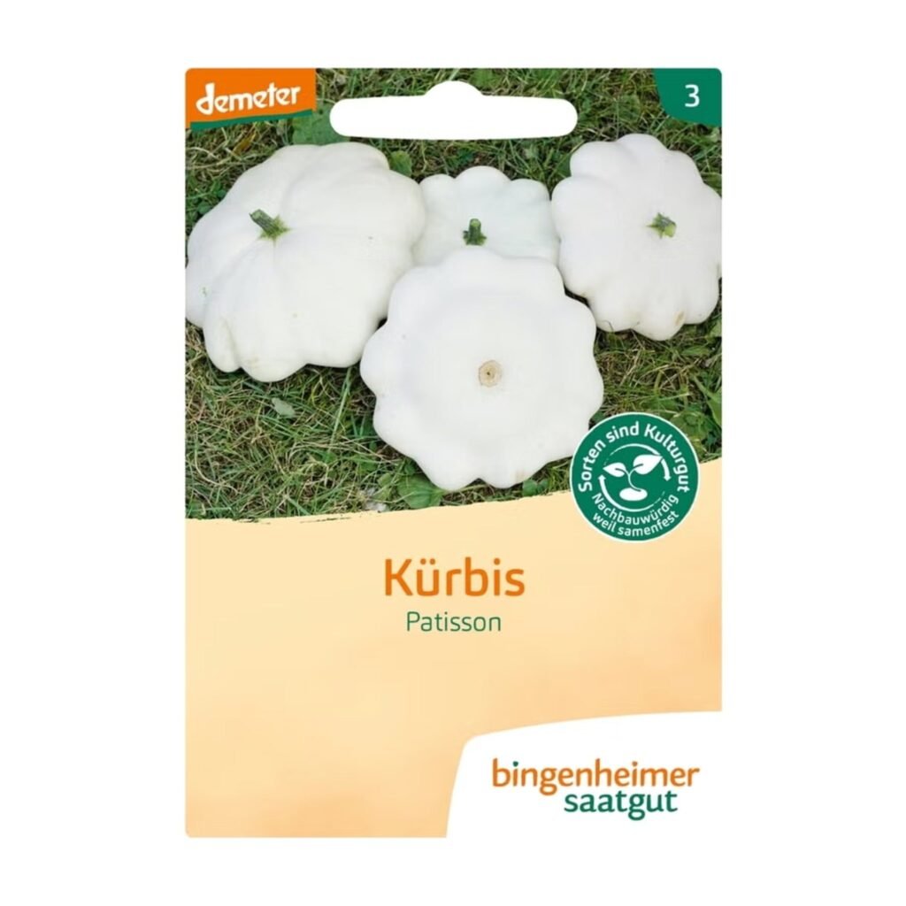 Baltų patisonų sėklos