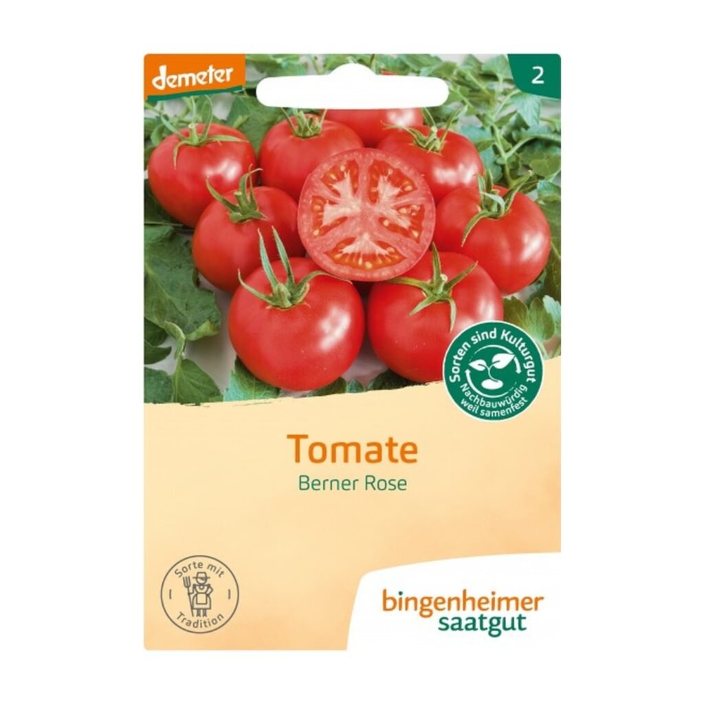 Bingenheimer Berner Rose pomidorų sėklos 15 sėklų
